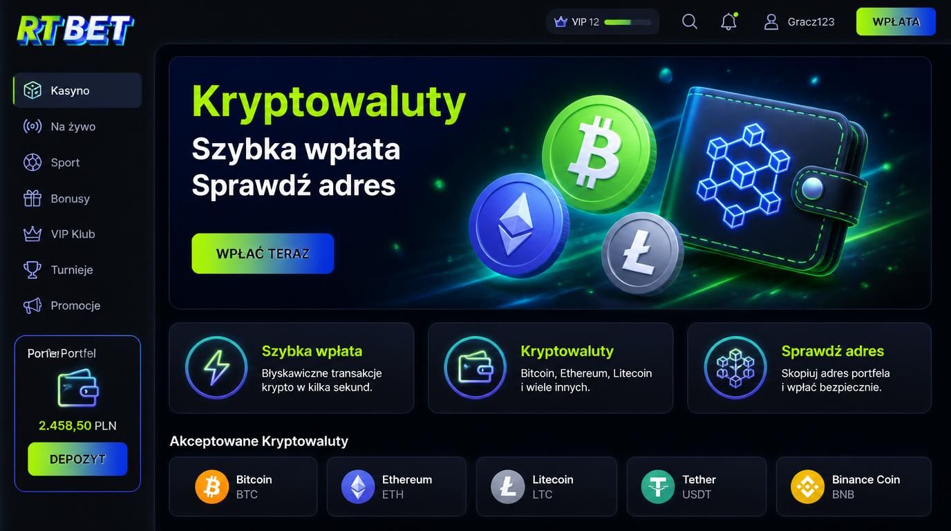 Kryptowaluty – szybkie wpłaty i blockchain